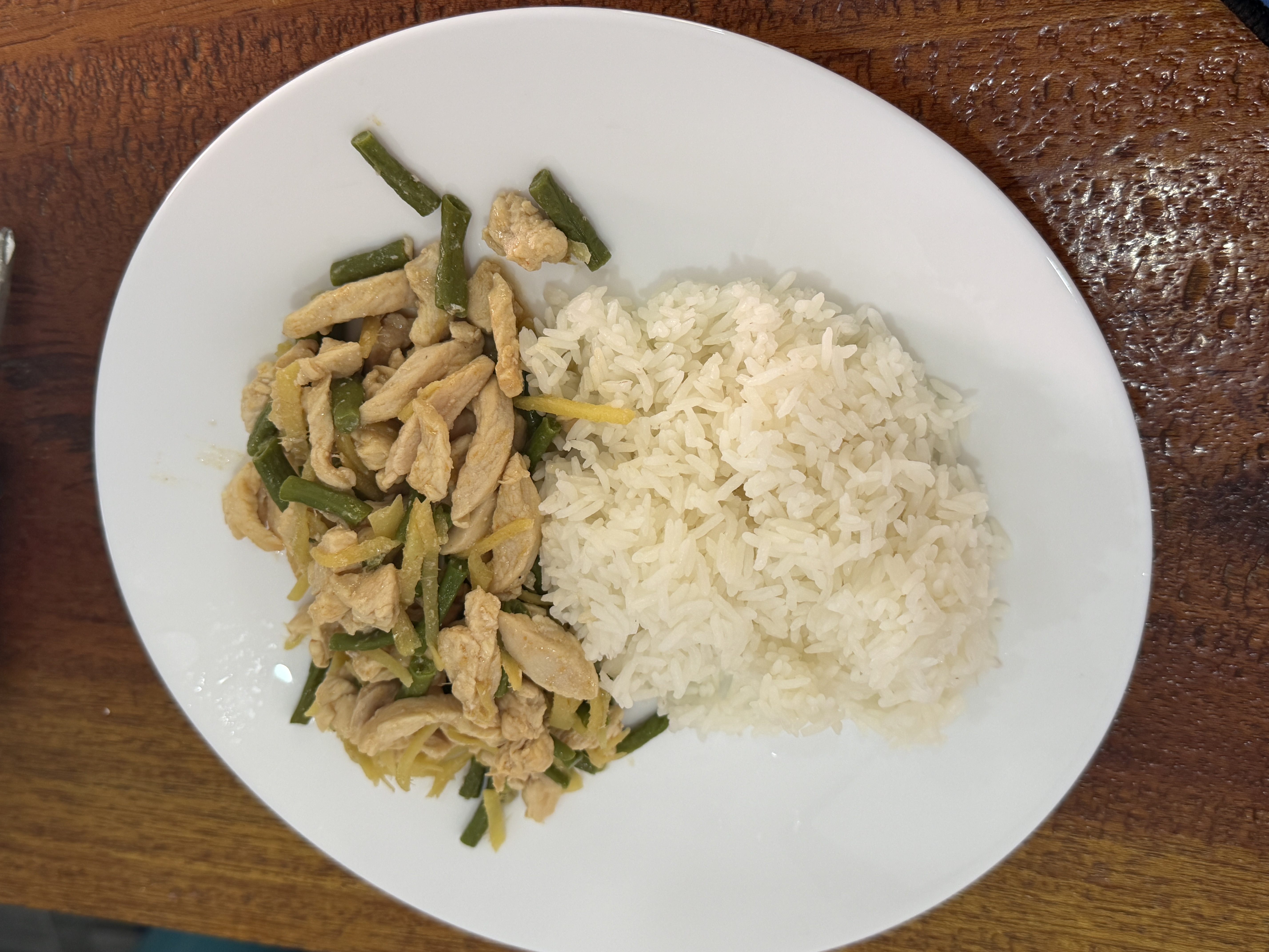 Ginger Chicken & Rice combo